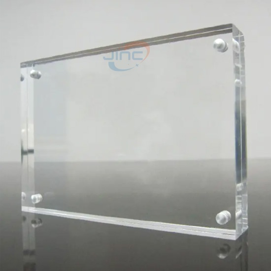 CNC milling PMMA clear parts for electronic display screen