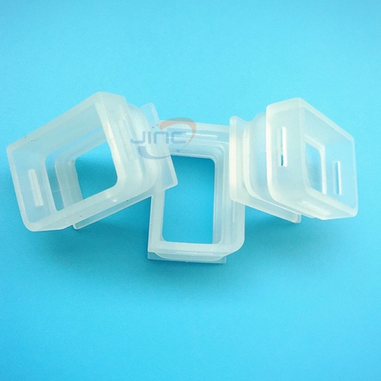 Silicone rubber prototypes made by vacuum casting for small batch