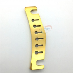 Customized CNC milling brass parts with polished surface