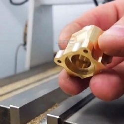 Customized CNC machining brass parts Milling parts for  mechanical equipments