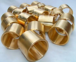 Precision CNC turning phosphor bronze parts for brushings